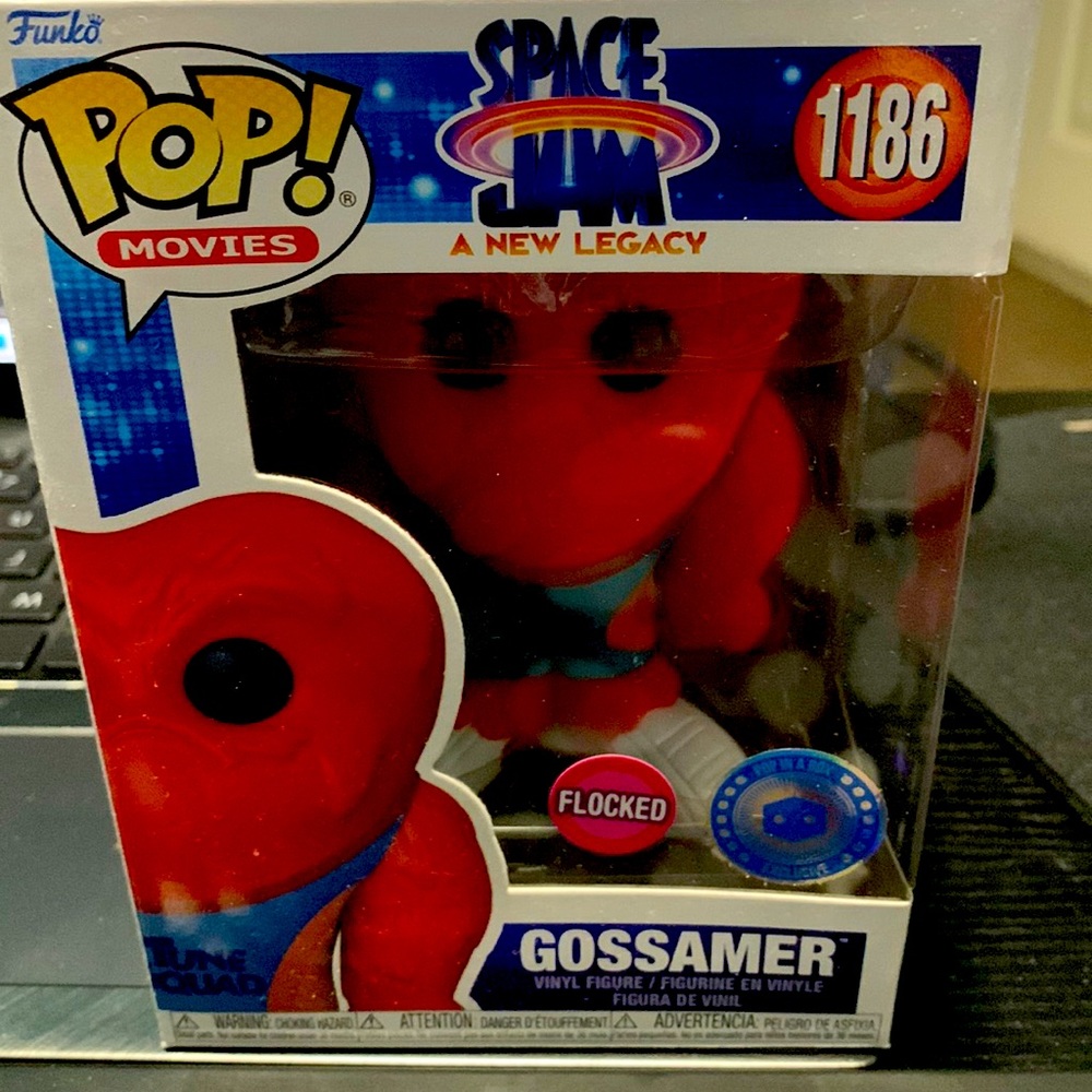 Gossamer flocked
